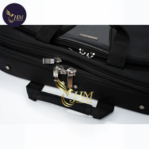 Casual Polyester Laptop <b>Briefcase</b> with Zipper Closure Durable Multi Function Design for Office Work Travel Use - Product Image 4