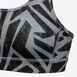 High Performance Stylish Custom Printed Sports <b>Bra</b> High Support Gym Fitness Yoga Crop Top Breathable <b>Stretch</b> Workout Running <b>Bra</b> - Product Image 4