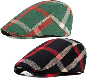 Premium Ivy <b>Hat</b> Classic <b>Flat</b> Cap Custom Logo Vintage Style Headwear for Men Casual Fashion Driving Ivy HatOEM Manufacturer - Product Image 5
