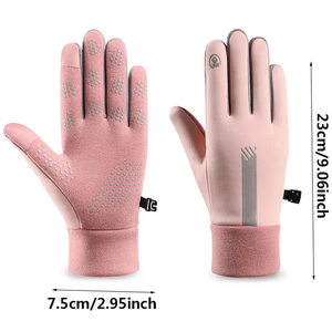 Gants de ski d'hiver haut de gamme avec écran tactile, gants de snowboard chauds et respirants, coupe-vent, antidérapants pour le froid, gants de conduite - Product Image 6