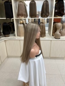 Vente directe usine – Perruques chinoises en cheveux humains vierges avec dentelle HD, longues, tailles de bonnet moyennes, densité 150 % - Product Image 5