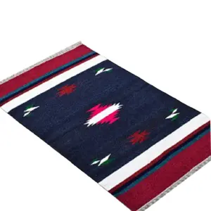 Tùy Chỉnh Thiết Kế Nhiều Màu Tái Chế Rag Thảm Moroccan Doormat Chenille Thảm