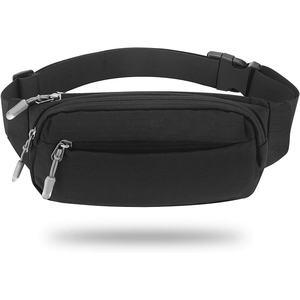 Muestra gratuita: Riñoneras de nailon de gran capacidad estilo urbano para mujer, bolsos de hombro cruzados, bolsos de pecho, riñoneras casuales de moda. - Product Image 1