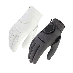 Gants de golf pour hommes de haute qualité avec logo personnalisé, en cuir d'agneau véritable, pour usage sportif, vente en gros - Product Image 1