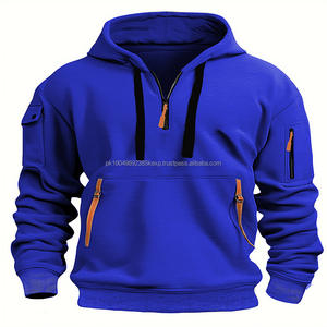 Sweat à capuche blanc lourd Wight Logo personnalisé Sweatshirts unis de haute qualité Fabricant de pulls à capuche épais en coton polyester polaire - Product Image 6