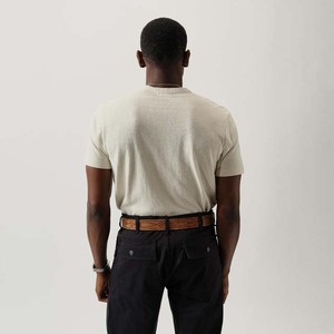 Camisetas de Hombre de Cuello Redondo, de Algodón de Alta Calidad, Transpirables, de Secado Rápido, para Uso Casual de Verano - Product Image 4