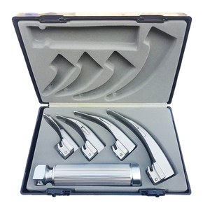 Meilleures ventes : Ensemble de profilés de laryngoscope américain Macintosh en acier inoxydable, avec clip, instruments chirurgicaux conventionnels manuels, modèle - Product Image 5