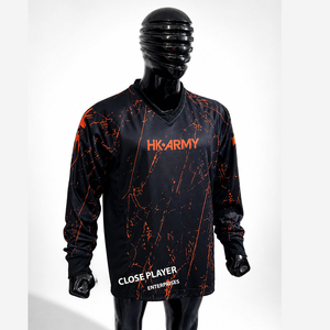 Camiseta de Paintball Personalizada de Alta Calidad, Logotipo Personalizado, Malla Transpirable, 100% Algodón, Secado Rápido, Diseño Elegante, Color Personalizado, para Exteriores - Product Image 2