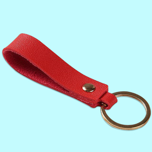 Vintage Genuine <b>Leather</b> Custom Fashion <b>Leather</b> Keychain Business Gift Metal Pendant <b>Key</b> <b>Chain</b> for Men Simple KeyChains - Product Image 6