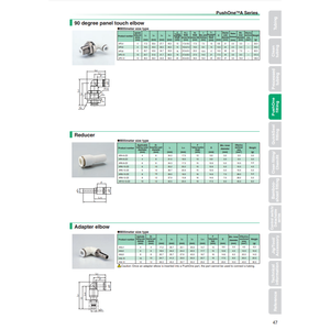 Ensamblaje de tubo NITTA serie a Push One - Product Image 1