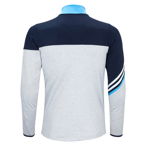 Jersey léger et durable pour homme, coupe ajustée, col montant zippé, respirant, avec logo personnalisé, idéal pour l'extérieur en toutes saisons - Product Image 4