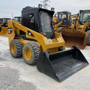 Mini-chargeuse sur pneus 4x4 CAT 252B 236D 262D 272D 277C 255, mini-chargeuse sur pneus Caterpillar CAT246D, tracteur chargeur frontal - Product Image 4