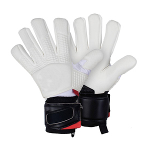 Gants de gardien de but en vente flash, gants professionnels de protection en latex, gants de gardien de but en nylon tricoté pour le football - Product Image 1