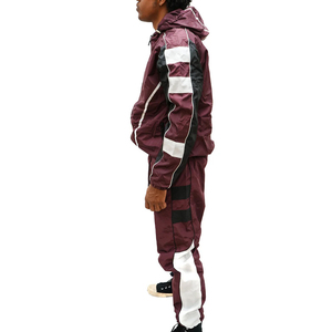 Conjunto Deportivo para Hombre, Diseño 2024, Fabricado en Fábrica, Chaqueta Cortavientos de Manga Larga, Color Sólido, Ecológico, Tallas Grandes, Económico - Product Image 6