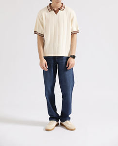 เสื้อโปโลผู้ชายแขนสั้นผ้าคอตตอนผสมโพลีเอสเตอร์ขายดี รับสกรีนโลโก้ตามแบบ - Product Image 6