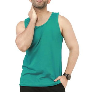 Camiseta Deportiva de Punto Personalizada con Logotipo para Hombre, Transpirable, Ecológica, de Secado Rápido, Chaleco Deportivo sin Mangas para Entrenamiento - Product Image 1