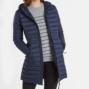 แจ็คเก็ตพัฟเฟอร์ผู้หญิงขายดี ออกแบบตามสั่ง กันน้ำ ดีไซน์ทันสมัย เสื้อผ้าตัวยาว รับผลิตแบบ OEM - Product Image 3