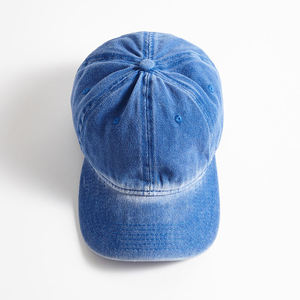 Custom Logo Vintage Washed Cotton Baseball <b>Cap</b> Distressed Unstructured Dad Hat for Men & <b>Women</b> Wholesale High Quality 6 Pane - Product Image 3