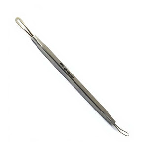 Lot de 2 extracteurs professionnels de comédons, outils d'extraction des points noirs, de l'acné, des boutons et des imperfections des pores, en acier inoxydable pour le soin du visage - Product Image 2