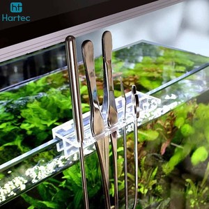 Juego de Herramientas de Acero Inoxidable para Acuarios, Tijeras para el Cuidado de Plantas Acuáticas, Pinzas Rectas y Curvas, Kit para Peceras - Product Image 6
