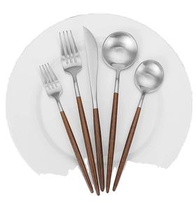 4 Pieces Tea / <b>Coffee</b> <b>Spoon</b> Set Stainless Steel & Agate Joint with Handle Kitchenware & Table Top Kitchen Cutlery - Product Image 6