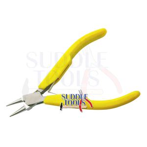 Pince à bec rond court LS Light Series 120 mm avec ressorts de rappel, outils et équipements de fabrication de bijoux en acier inoxydable pour le bricolage - Product Image 2