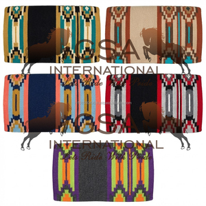 Manta de Silla de Montar 100% Lana de Nueva Zelanda, Tejida a Mano, Totalmente Personalizable, de 34x36 Pulgadas, en Diferentes Colores para Equitación y Entrenamiento - Product Image 5