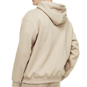 French Terry cotton blended Hoodies for <b>Man</b> Custom Drawstring Style <b>Men's</b> Heavy Weight Puff Printing <b>Pullover</b> Hoodies - Product Image 6