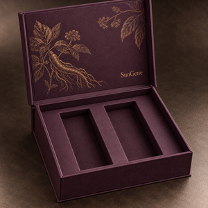 Emballage de boîte rigide personnalisée pour flacons de sérum pour le visage - Product Image 2