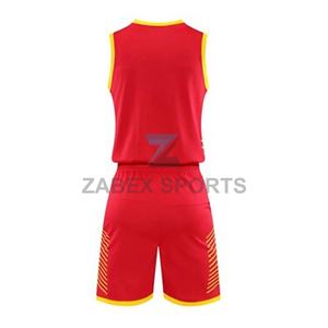 Conjunto de Uniforme de Baloncesto Transpirable y Cómodo para Tallas Grandes, Jersey y Pantalones Cortos con Logotipo Personalizado, Uniforme Deportivo Unisex - Product Image 2