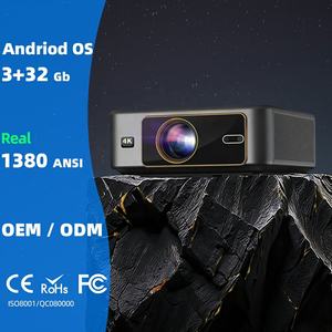 AUN U002 Meilleur projecteur Android 2026 Google 1080p 4K Ready 8K LCD pour cinéma maison, Smart TV, karaoké et simulateur de golf - Product Image 2