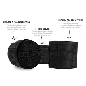 Genouillères de compression durables fabriquées au Pakistan, prix de gros, pour l'entraînement et la musculation - Product Image 5