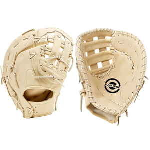 Guantes de Béisbol de Cuero de Alta Calidad al por Mayor para la Posición de Receptor, Ideales para el Campo Profesional, Guantes de Béisbol Unisex para Receptor - Product Image 2