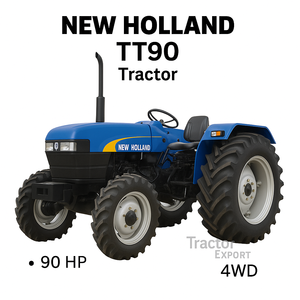 90HP Heavy Duty 4WD <b>Wheel</b> Farm Tractor with Engine Gearbox Pump Harrow Hydraulic Seeder Equipment - Product Image 6