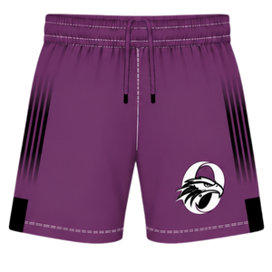 Conjunto de Rugby Negro Ciruela, Jersey de Manga Corta con Cuello Redondo y Pantalones Cortos a Juego, Uniforme Deportivo Transpirable para Entrenamiento de Equipo - Product Image 5