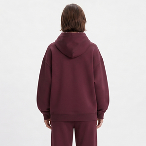 Sudadera con Capucha de Maternidad de Alta Calidad para Mujer, con Hombros Caídos, para Lactancia, Sudadera con Capucha de Forro Polar de 500 g/m² para Mujer - Product Image 4