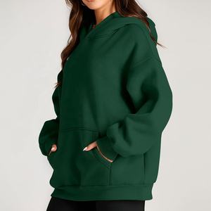 Nouveautés légers Sweats à capuche en molleton grande taille pour femmes Vêtements d'extérieur à manches longues Sweats à capuche pour femmes - Product Image 4