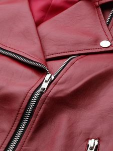 Wholesale 100% <b>Genuine</b> <b>Leather</b> Women's <b>Jackets</b> New Casual & Stylish Chaqueta De Cuero Oversized Collared <b>Genuine</b> <b>Leather</b> <b>Jacket</b> - Product Image 6