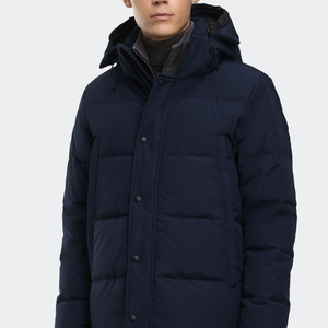 Mens Heavyweight Winter Puffer Jacket <b>Waterproof</b> Hooded Down <b>Coat</b> OEM Manufacturer Custom Outdoor <b>Warm</b> Outerwear Factory Direct - Product Image 2