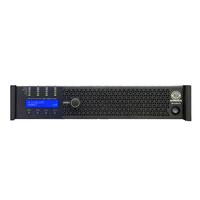 Amplificador de Potencia Digital DSP de 4 Canales Serie LS3 KS con Carcasa Metálica, Conectividad XLR, Impedancia de 4/8 Ohmios, SNR >100dB