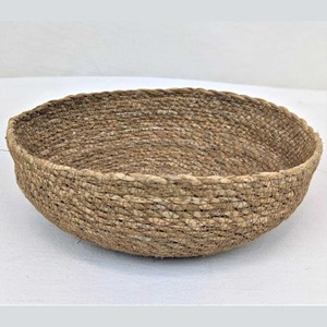 Seagrass Nesting Bowl Set Handwoven Straw Storage Basket Round <b>Kitchen</b> <b>Pantry</b> Organizer Home Decor - Product Image 3