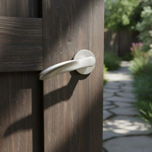 ชุดมือจับประตูทองเหลืองพร้อมกุญแจแบบฝัง |   มือจับประตูดีไซน์เนอร์แบบก้านโยก สีโบราณ สีดำ สีกราไฟต์ และสีทอง สำหรับประตูภายใน - Product Image 2