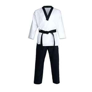 High Quality Practice Soft Texture Skin Friendly Cotton Suit Adjustable Sizing Professional <b>Athlete</b> Judo Karate Uniform - Product Image 4
