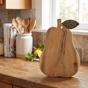 Plateau de service en bois de suar de qualité alimentaire avec incrustation de bambou noir, grand plateau naturel non verni, artisanat balinais fait main, cadeau en bois, objet d'art - Product Image 4