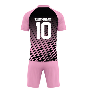 National Team Fan Soccer Jersey Football Uniform Set Breathable Fabric Sportswear Supporter Wear Kit Wholesale Price - Product Image 2