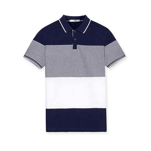 Chemises polo pour hommes, coupe ajustée, SOLIDES, anti-boulochage, 100% coton, vêtements décontractés, hauts de golf tissés, manches courtes, été, plage, adultes - Product Image 1