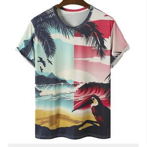 T-shirts en coton surdimensionnés pour hommes, design personnalisé, sublimation intégrale, qualité professionnelle - Product Image 1