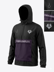 Veste coupe-vent à capuche imperméable personnalisée OEM pour l'hiver, style urbain, 100 % polyester, col montant, motif lettres, vente en gros - Product Image 4