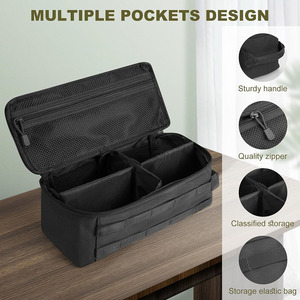 Bolsa de medicamentos duradera con organizador impermeable para emergencias, para accesorios de primeros auxilios, camping, senderismo y viajes, en venta. - Product Image 5