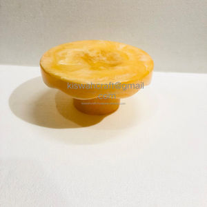 2025 nueva llegada soporte de pastel de resina de tamaño personalizado soporte amarillo epoxi de moda para hornear Catering tarifa al por mayor - Product Image 4